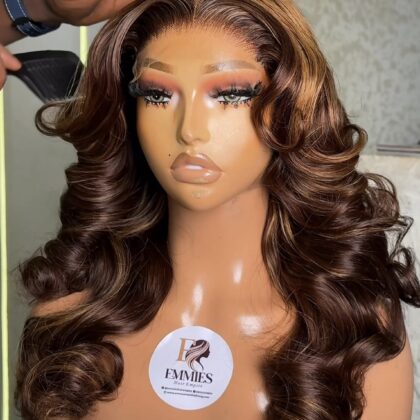 Hd lace 5by5 closure wavy bounce